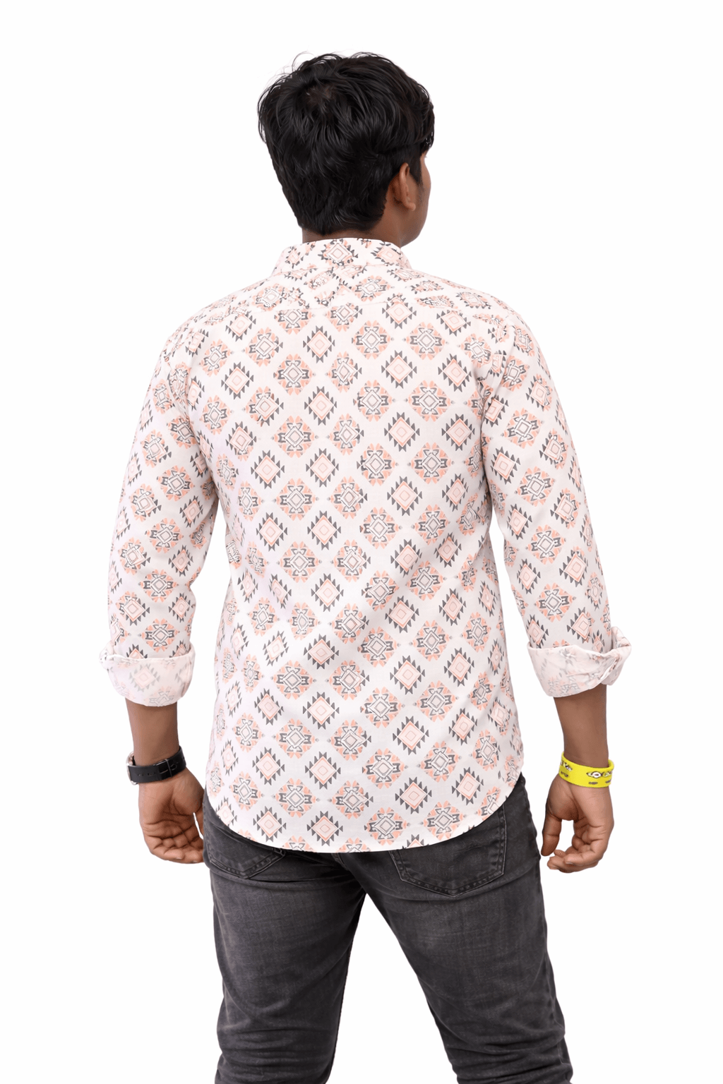 Printed Men's Cotton Kurta